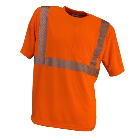 T-SHIRT ODBLASKOWY DO PRACY 960 URGENT POMARAŃCZOWY