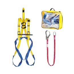 ZESTAW POWSTRZYMUJĄCY UPADEK SZELKI BEZPIECZEŃSTWA COMFORT + PROTEKT zestaw