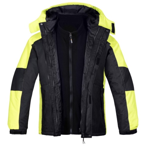 Procera Aspen kurtka robocza ocieplana 3w1 żółto czarna