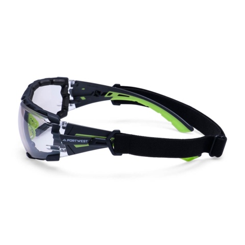 okulary robocze ochronne Tech Look Pro KN PS28 Portwest lustrzane bok