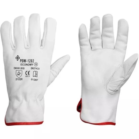 rękawice robocze skórzane ochronne 1202 psw
