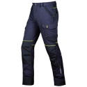 Procera Techtrek spodnie robocze do pasa elastyczne granatowe