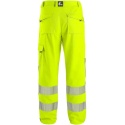 Spodnie robocze do pasa ostrzegawcze męskie Norwich CXS Canis żółto-niebieskie żółto niebieskie tył