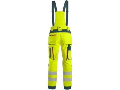 CXS Canis Bedford spodnie robocze ostrzegawcze ogrodniczki