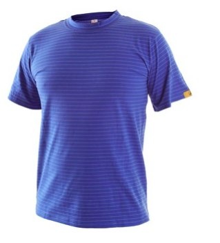 T-SHIRT ESD AS20 PORTWEST KOSZULKA ANTYELEKTROSTATYCZNA CZARNA