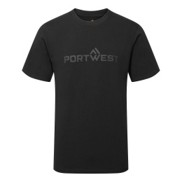 t-shirt roboczy bawełniany B198 Portwest czarny