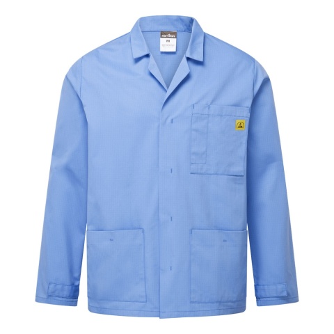 bluza robocza antystatyczna laboratoryjna ESD AS18 Portwest niebieska