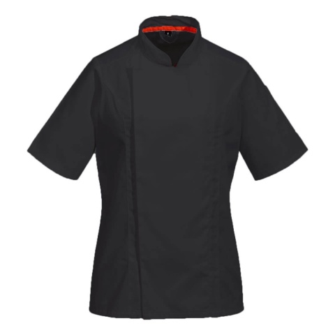 Bluza robocza kucharska C736 Portwes MeshAir S/S czarna