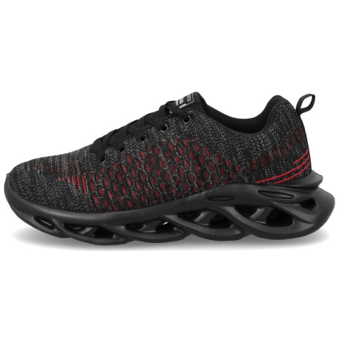 Buty robocze rekreacyjne Nestigo Black Red Procera bez podnoska
