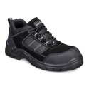 buty robocze zamszowo tekstylne S1 SR FO FC24 Portwest czarne