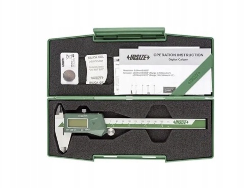 INSIZE 1108-150 suwmiarka elektroniczna MAUa ze śrubą i rolką 150 mm / 0-6" INSIZE (1108-150)