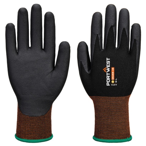 rękawice robocze powlekane mikropianką nitrylową GP Grip 15 A370 Portwest