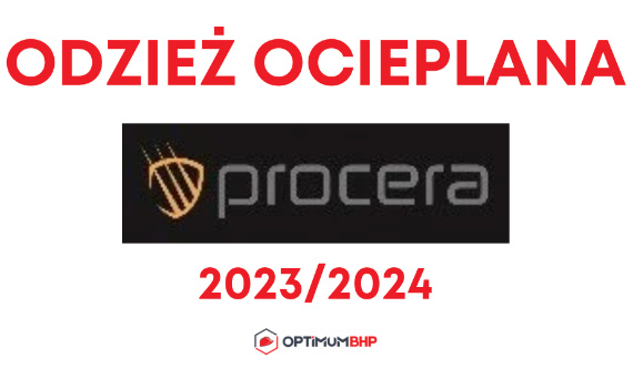 Odzież robocza ostrzegawcza na zimę 2023/2024 Procera – sklep Optimum BHP z ofertą na bezpieczne ubrania do pracy w niskich temperaturach.