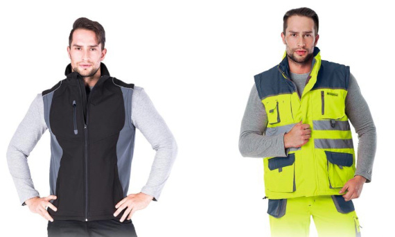 Kamizelki robocze Leber&Hollman – polecamy wygodne i trwałe bezrękawniki do pracy marki Leber&Hollman jakie posiada sklep i hurtownia Optimum BHP.