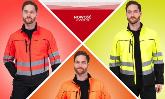 Kurtka robocza odblaskowa Leber&Hollman - odzież robocza ocieplana do pracy. Poznaj ofertę naszego sklepu bhp