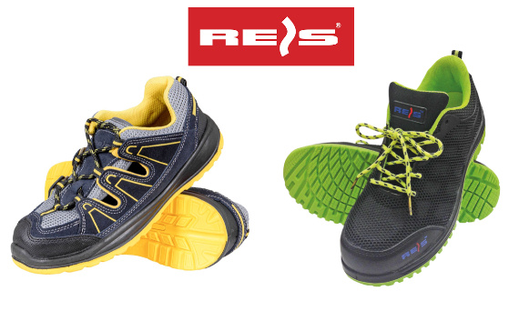 Sklep i hurtownia Optimum BHP poleca buty robocze na lato Reis – bogata oferta na letnie obuwie do pracy w okresie wiosenno-letnim