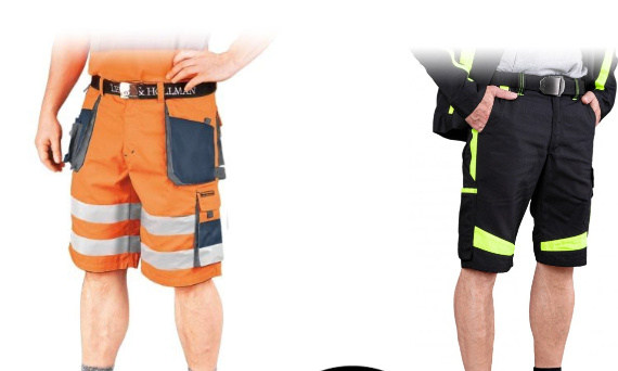 Spodnie robocze na lato z krótkimi nogawkami – sklep i hurtownia Optimum BHP poleca krótkie spodenki robocze marki Leber&Hollman