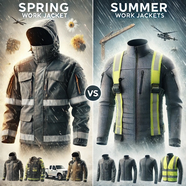 Kurtka robocza na wiosnę vs. kurtka robocza na lato – którą wybrać?