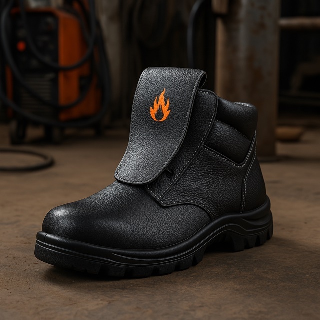 Buty robocze na lato dla spawacza w sklepie BHP – lekkie, trudnopalne i bezpieczne rozwiązania na gorące dni