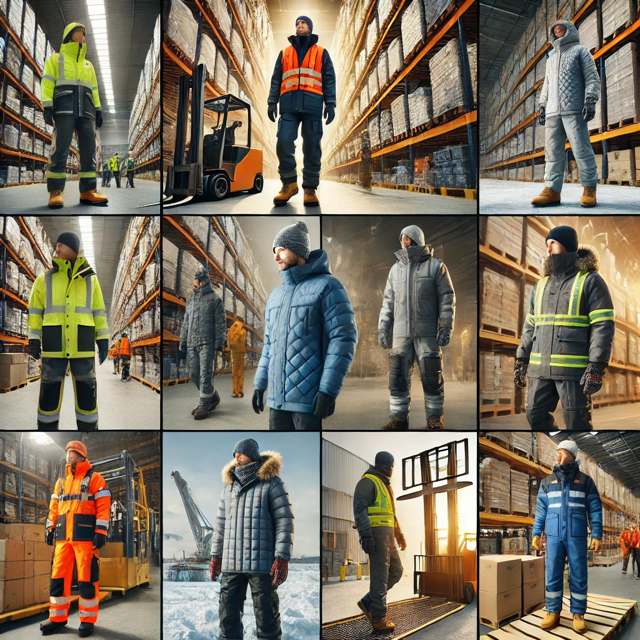 Blog BHP radzi: Zimowa odzież robocza dla magazynierów – co zapewnia komfort w nieogrzewanym magazynie?