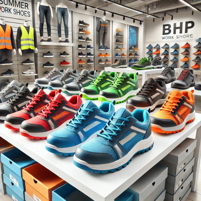 Buty robocze na lato Art.Mas – przewiewne, solidne, przetestowane w terenie. Przegląd letnich serii na blogu BHP