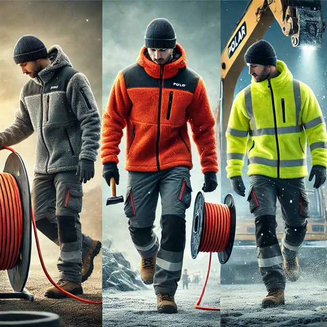 Porównanie polarów roboczych Portwest F303, PW274 i F205 Aran – widoczność, bezpieczeństwo i klasyczny komfort