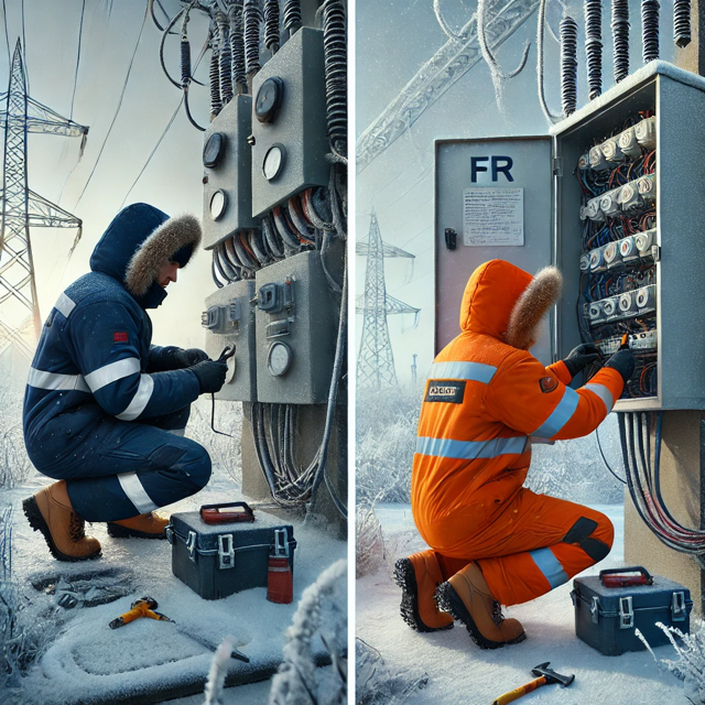 Zimowa odzież Urgent dla elektryków – ochrona i wygoda przy pracy w niskich temperaturach