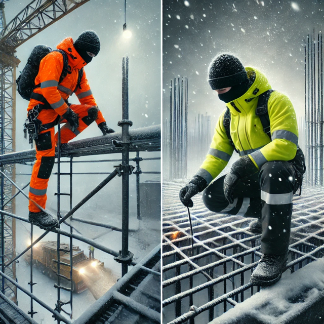 Jak wybrać odzież roboczą ocieplaną do pracy na wysokości zimą? Kompletny poradnik Optimum BHP