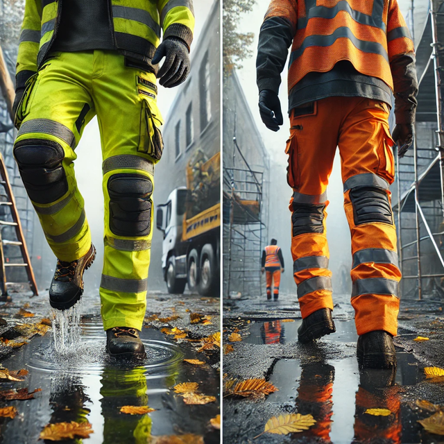 Porównanie spodni roboczych trudnopalnych Portwest: MV46 Modaflame vs BZ14 Bizweld Iona vs FR06 Bizflame Industry