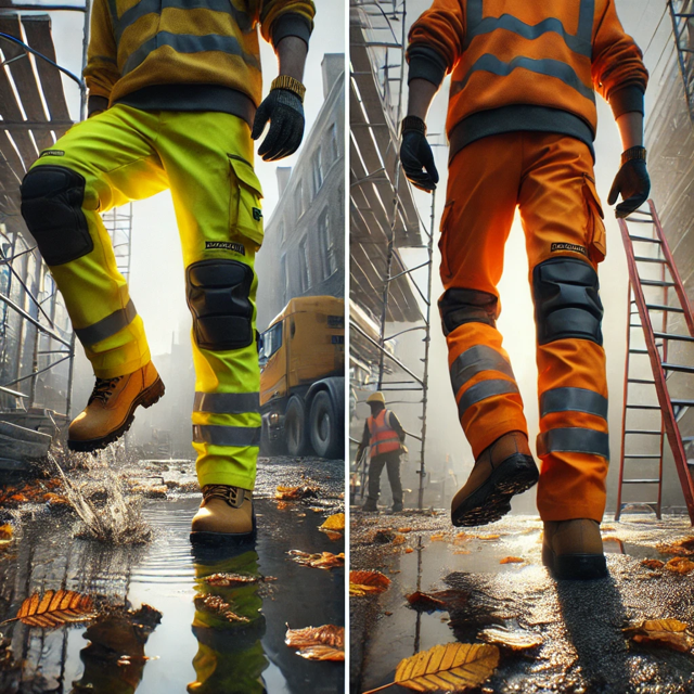 Porównanie spodni roboczych trudnopalnych i antystatycznych Portwest: FR416 PW3 klasa 1 vs FR66 Bizflame Industry vs FR62 Multi-Norm