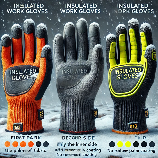 Zimowe rękawice robocze ocieplane Reis, Procera i Ardon – porównanie modeli