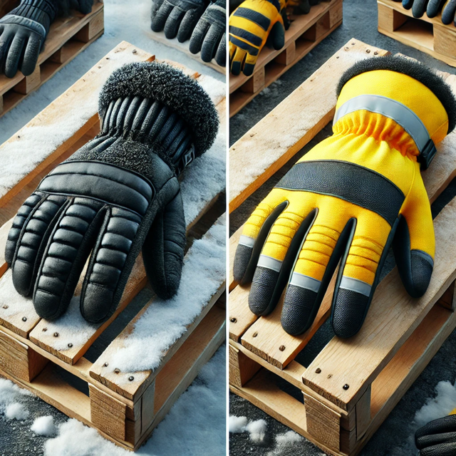 Porównanie rękawic roboczych ocieplanych powlekanych: Procera X-Glacier, Portwest A143 i Verken ClassicWint