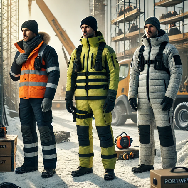 Zimowe kurtki robocze Portwest dla logistyki i magazynu – ciepło, widoczność i wygoda w każdej hali