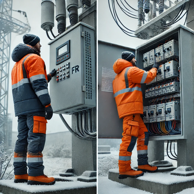 Zimowa odzież robocza dla elektryka – jak zabezpieczyć się przed mrozem i porażeniem?