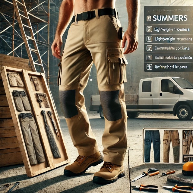 Blog BHP: Letnie spodnie robocze Snickers Workwear – komfort pracy nawet w upale