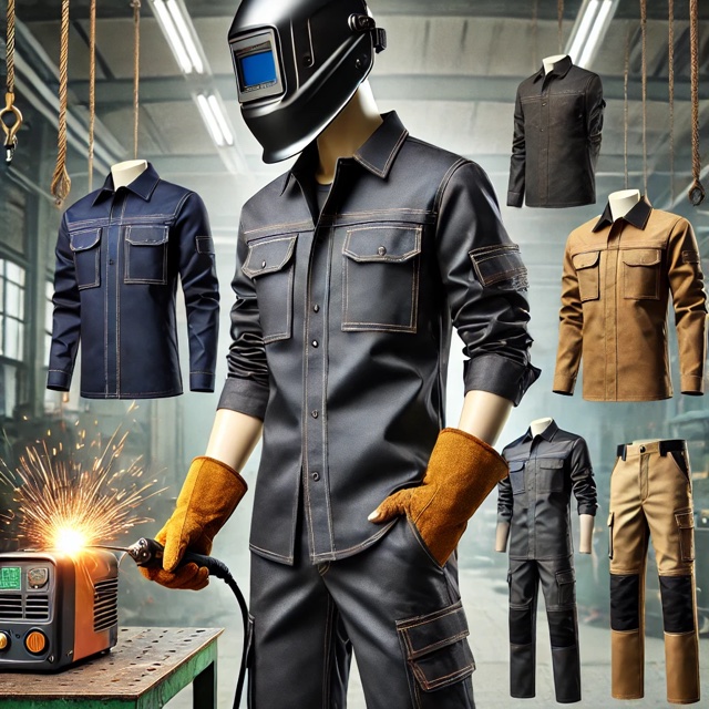 Odzież robocza trudnopalna. Jak wybrać odpowiednią ochronę w pracy ze spawarkami? Porady sklepu BHP