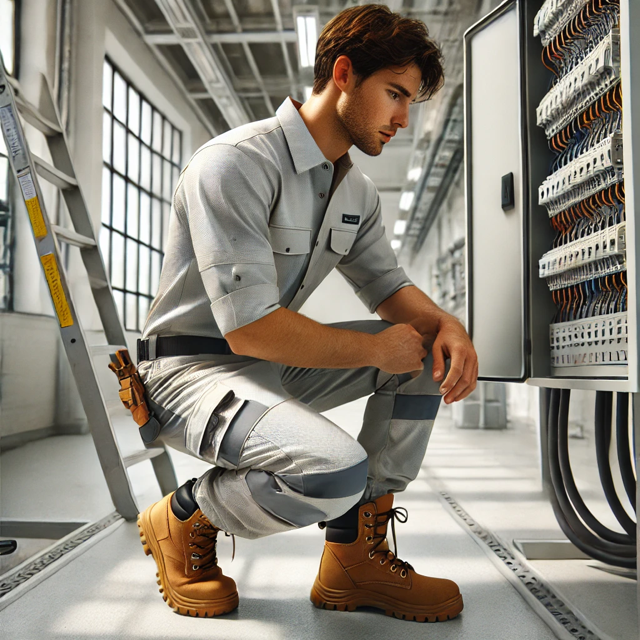 Blog BHP radzi: Jaką odzież roboczą wybrać dla elektryka? Przegląd norm i praktycznych rozwiązań