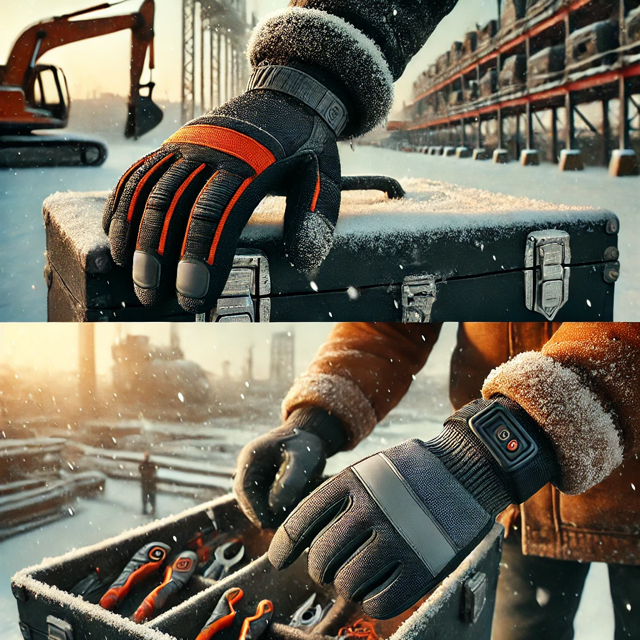 Zimowe rękawice robocze ocieplane – porównanie modeli Consorte i Reis