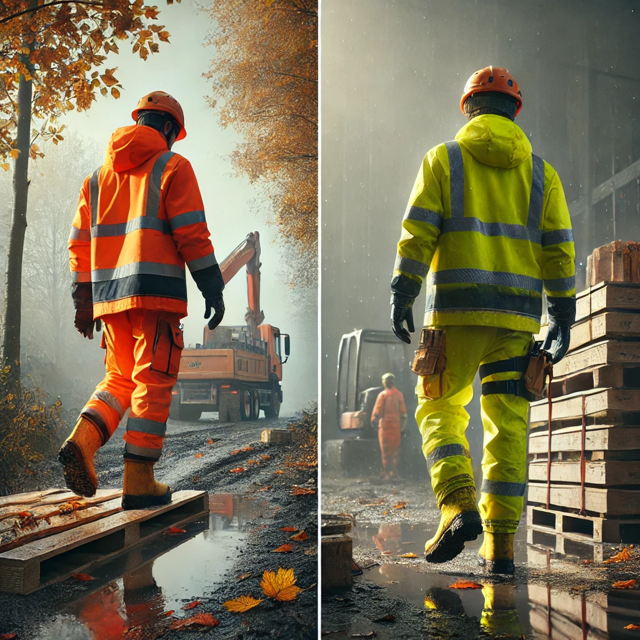 Odzież robocza 2w1 przeciwdeszczowa: Delta Plus Reno2, CXS Canis Leeds, Portwest S770 Bizflame Rain