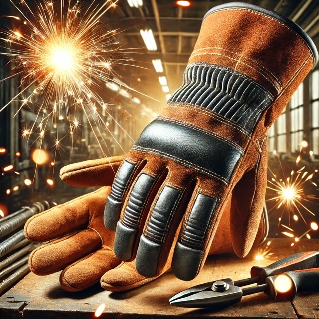 Rękawice robocze dla spawaczy zimą – połączenie ochrony termicznej i ogniotrwałości