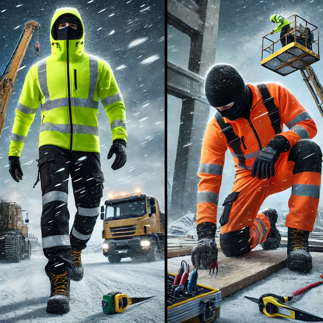 Jak ubrać pracownika budowlanego zimą? Kompletny zestaw CXS Canis na plac budowy