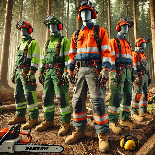 Odzież robocza Portwest w branży leśnej w sklepie BHP – ochrona przed przecięciami, wilgocią i chłodem