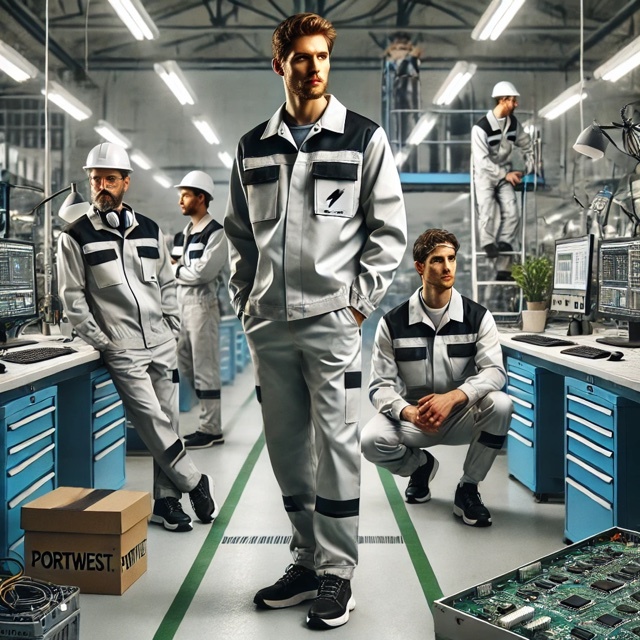 Odzież robocza Portwest dla branży sanitarno-instalacyjnej w ofercie sklepu BHP – wygoda i ochrona w ciasnych przestrzeniach