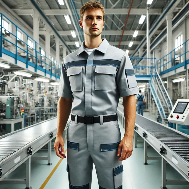 Przeczytaj na blogu BHP: Odzież robocza dla pracownika produkcji – jak dobrać ubranie do hali i warunków przemysłowych