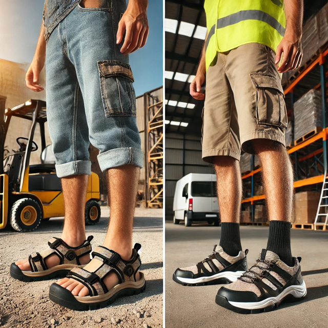 Blog BHP: Buty robocze CXS Canis – modele letnie do pracy w magazynie wysokiego składowania