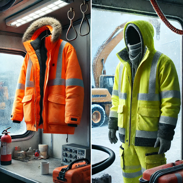 Porównanie kurtek roboczych ocieplanych: Portwest EV471, Sara Workwear Comfort Winter i Procera Vigor