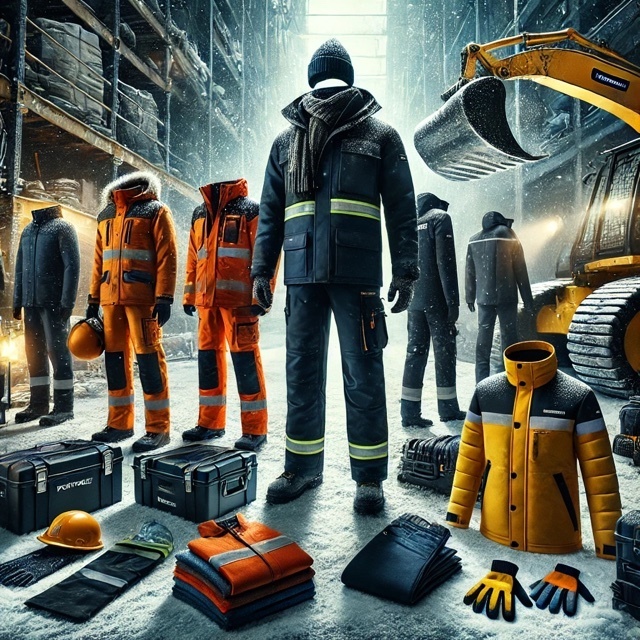 Zestaw Urgent dla pracownika logistyki – tania, ciepła odzież robocza na zimę