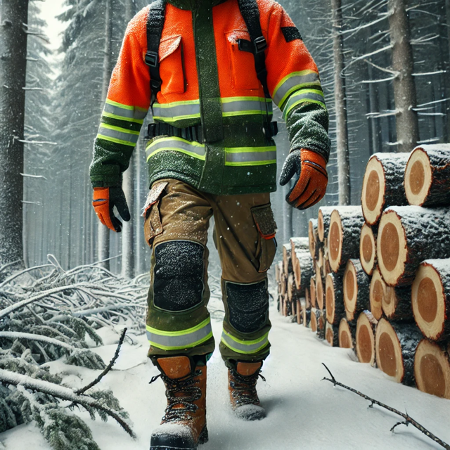 Zimowa odzież robocza Sara Workwear dla pracowników utrzymania zieleni i ogrodników – ciepło, mobilność i odporność terenowa z linii Leśnik Winter, Standard Winter i Comfort Winter