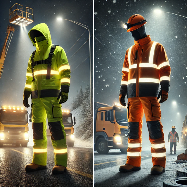 Winter-Arbeitskleidung mit hoher Sichtbarkeit: Welche Warnschutzkleidung schützt bei Dunkelheit und Kälte am besten?