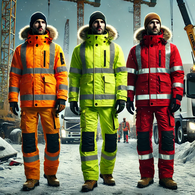 Sara Workwear Standard Winter Line: Durable Protection for Everyday Outdoor Work in Winter